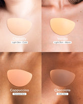 Perfectly Petite - Reusable Luna Shape Silicone Nipple Covers - Flash Outlet - Nipskin Stickwear™